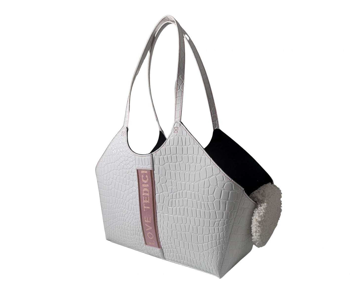 White Coco V - Pink Strap - City Carrier