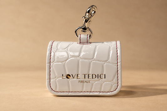 Coco V Leather Waste Bag Holder