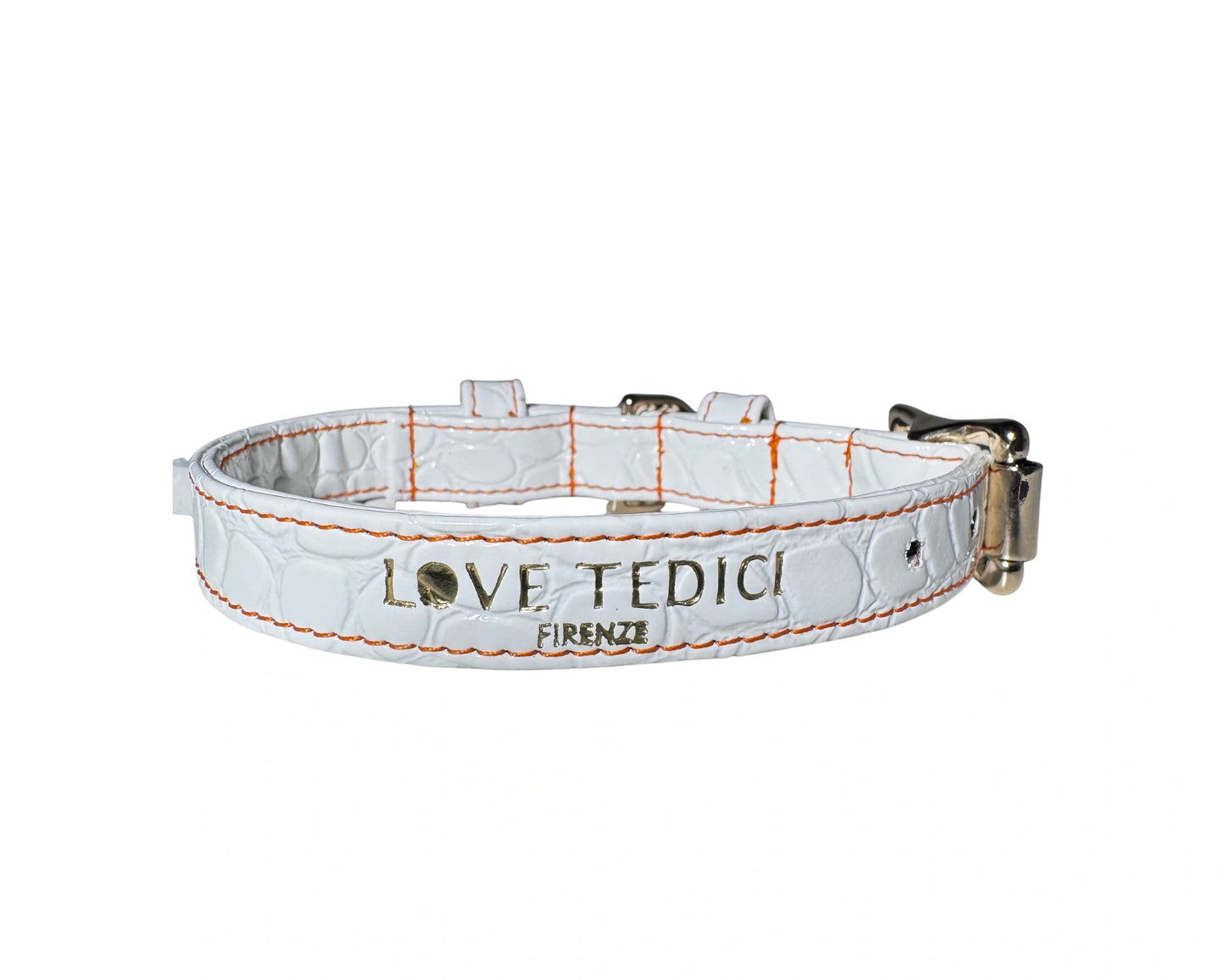 Coco V Leather Collar
