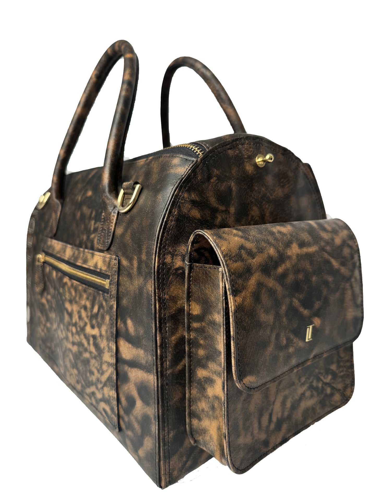 Portoro Black Marble Carrier