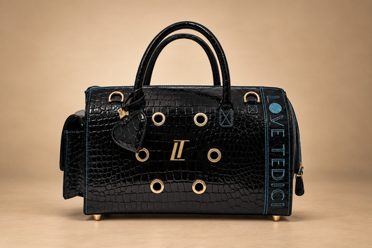 Coco V Black and Cobalt Carrier