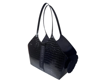 Black Coco V - Black Strap - City Carrier