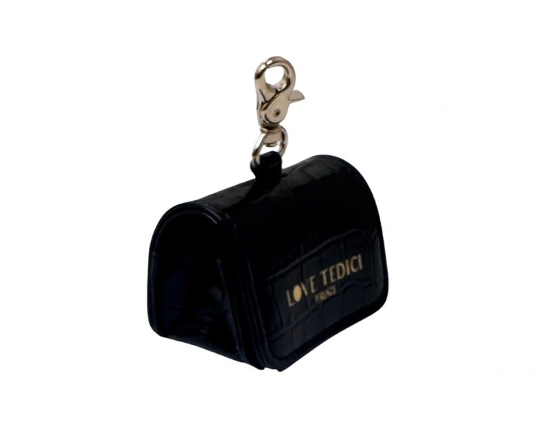 Coco V Leather Waste Bag Holder