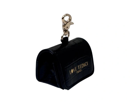 Coco V Leather Waste Bag Holder