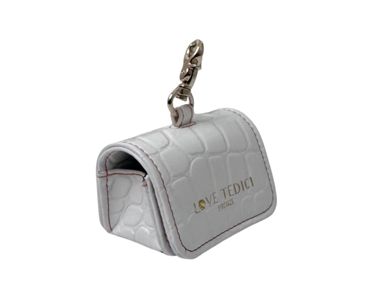 Coco V Leather Waste Bag Holder