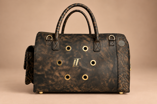 Portoro Black Marble Carrier